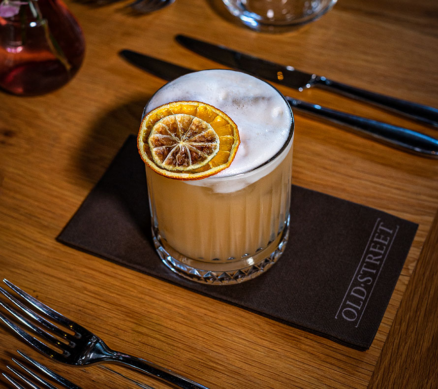 Ginger Whiskey Sour